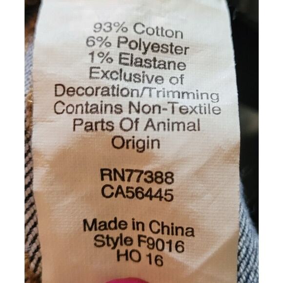 Madewell Skinny Skinny Ankle Jeans Size 25x28 Medium Blue Stretch Denim - Picture 6 of 8